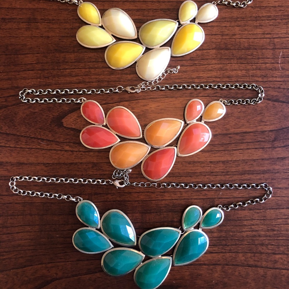 Costume statement necklaces